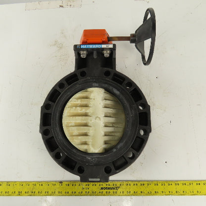 Hayward 10" PPL Butterfly Valve 150 PSI W/Hand wheel