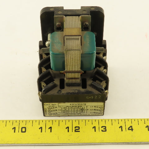 Furnas 41EA30AFB 600V 10Hp Contactor 110/120V Coil