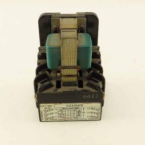 Furnas 41EA30AFB 600V 10Hp Contactor 110/120V Coil