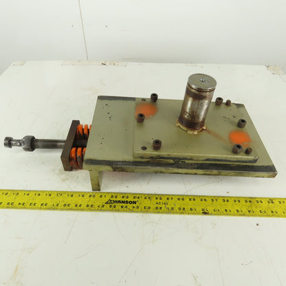 HE&M Idler Wheel Blade Tensioner Assembly From a Horizontal Pivot Band Saw