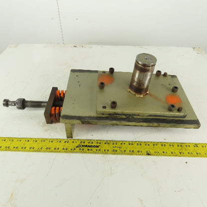 HE&M Idler Wheel Blade Tensioner Assembly From a Horizontal Pivot Band Saw