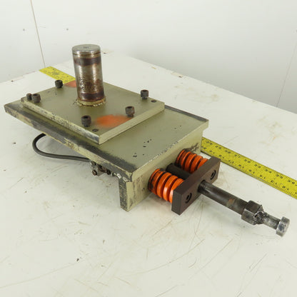 HE&M Idler Wheel Blade Tensioner Assembly From a Horizontal Pivot Band Saw
