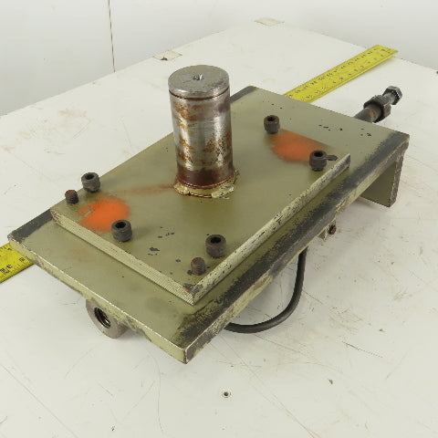 HE&M Idler Wheel Blade Tensioner Assembly From a Horizontal Pivot Band Saw