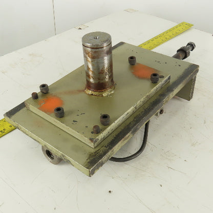 HE&M Idler Wheel Blade Tensioner Assembly From a Horizontal Pivot Band Saw