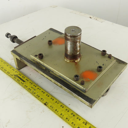 HE&M Idler Wheel Blade Tensioner Assembly From a Horizontal Pivot Band Saw