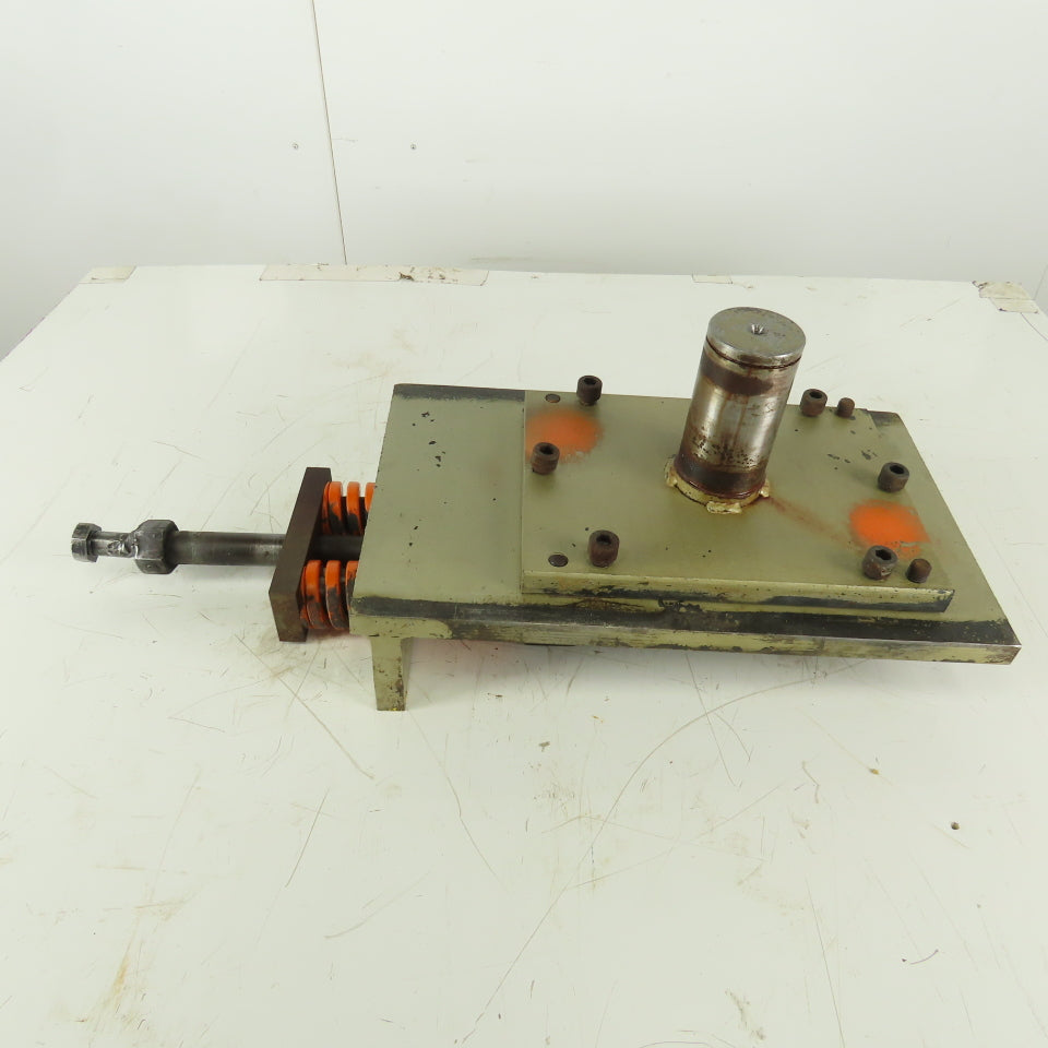 HE&M Idler Wheel Blade Tensioner Assembly From a Horizontal Pivot Band Saw