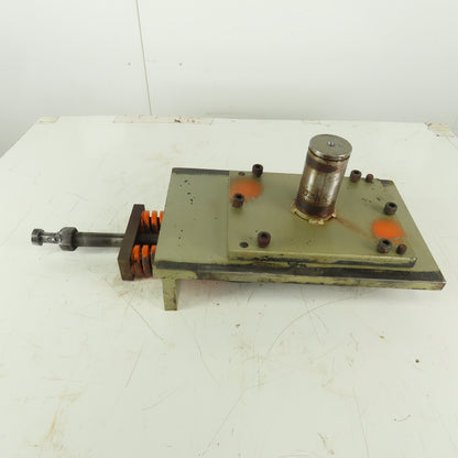 HE&M Idler Wheel Blade Tensioner Assembly From a Horizontal Pivot Band Saw