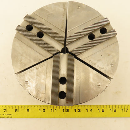 USST RKT-8300S Steel Round Lathe Jaws for 8" Kitagawa Chuck  3" HT 3PC Set