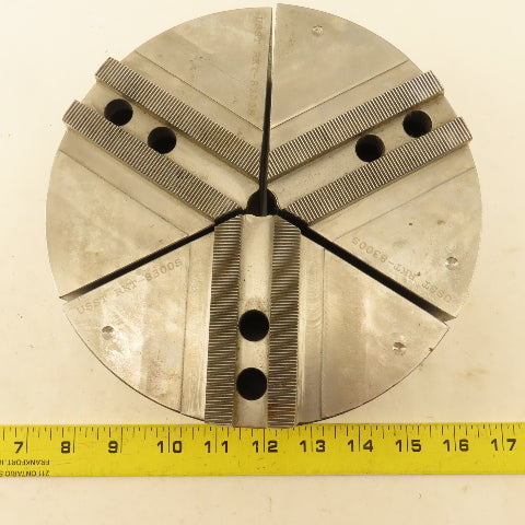 USST RKT-8300S Steel Round Lathe Jaws for 8" Kitagawa Chuck  3" HT 3PC Set