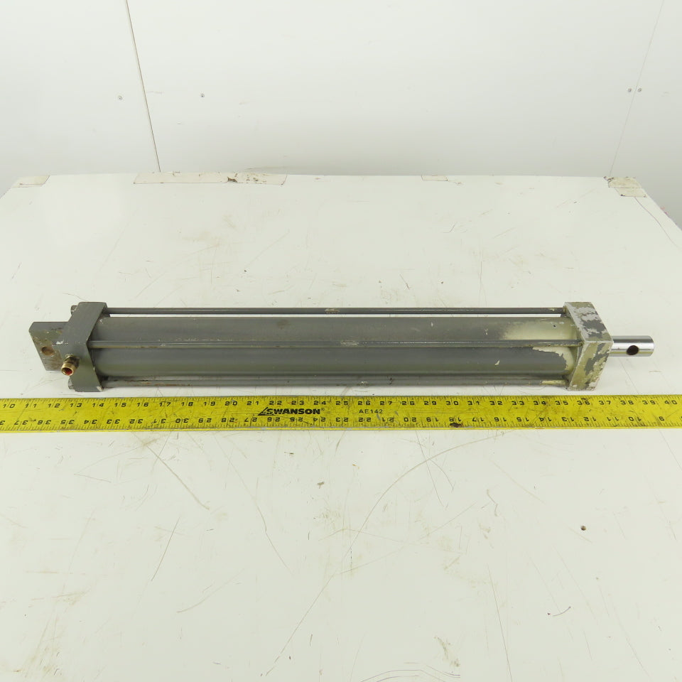 HE&M Blade Feed Dampening Cylinder 2-1/2"" Bore From a Horizontal Pivot Band Saw