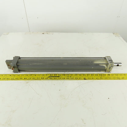 HE&M Blade Feed Dampening Cylinder 2-1/2"" Bore From a Horizontal Pivot Band Saw