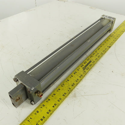 HE&M Blade Feed Dampening Cylinder 2-1/2"" Bore From a Horizontal Pivot Band Saw
