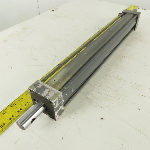 HE&M Blade Feed Dampening Cylinder 2-1/2"" Bore From a Horizontal Pivot Band Saw