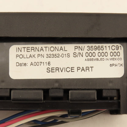 International 3596511C91 6 Spot Switch Housing