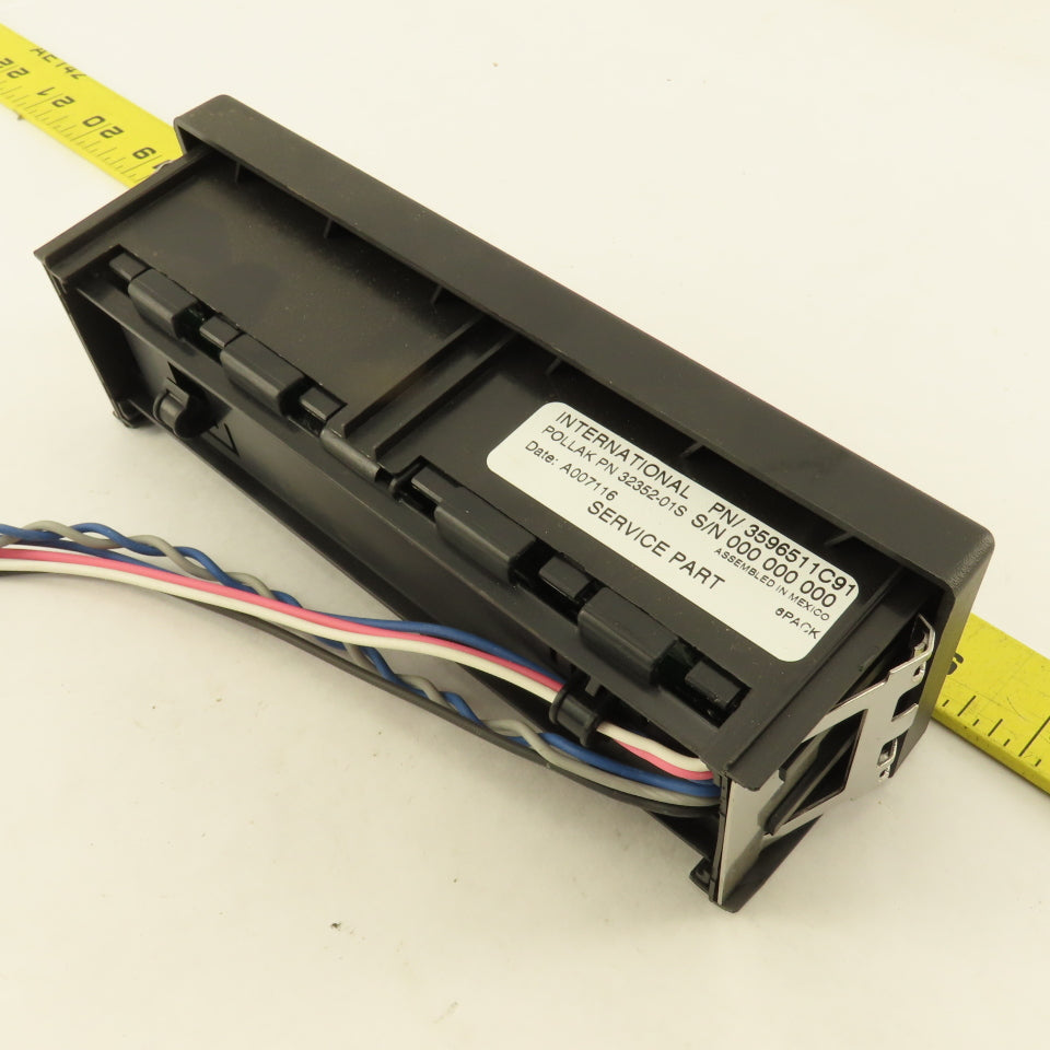 International 3596511C91 6 Spot Switch Housing