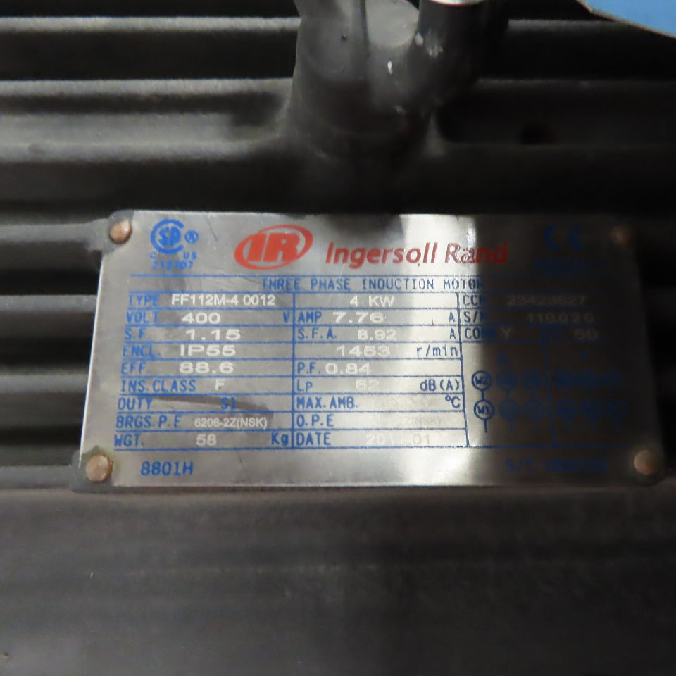 Ingersoll Rand After Cooler Radiator Blower Fan 400V Compressor Model R110-A145