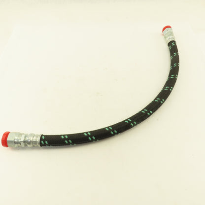 Parker 213-10 Air Brake Hose Assembly 5/8" Swivel Flat Face O-Ring Seat 25" OAL