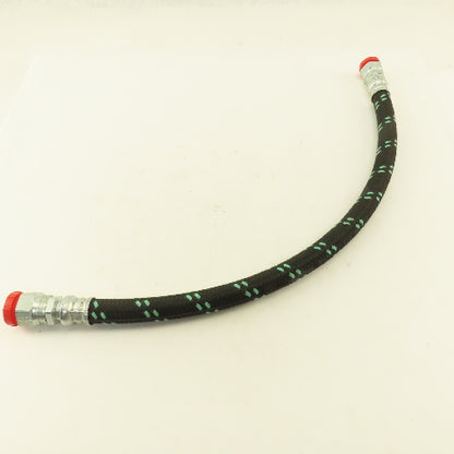 Parker 213-10 Air Brake Hose Assembly 5/8" Swivel Flat Face O-Ring Seat 25" OAL