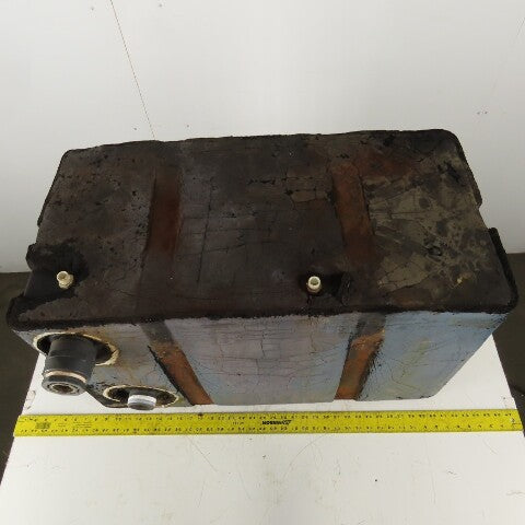 38 Gallon Insulated PVC Coolant Storage Tank 16"x32"x38" High