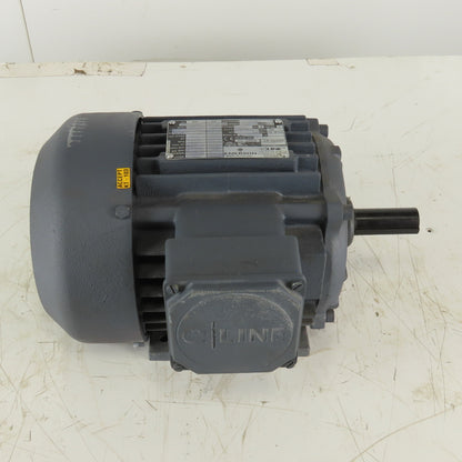 Emerson ELT1E2D 1Hp 1755RPM 3Ph 208-230/460V 143T AC Motor