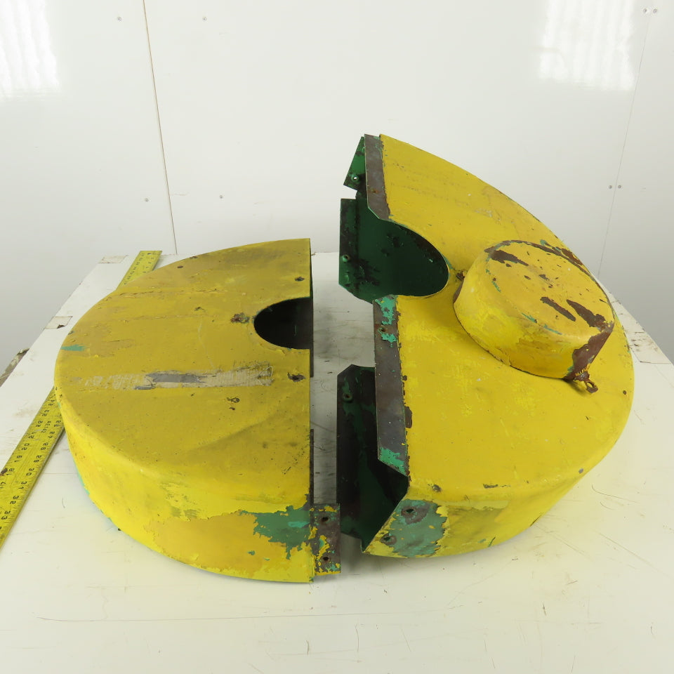Flywheel Guard Brake Press Punch Press 2 Piece 27" OD x 5" Wide