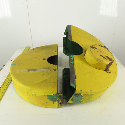Flywheel Guard Brake Press Punch Press 2 Piece 27" OD x 5" Wide