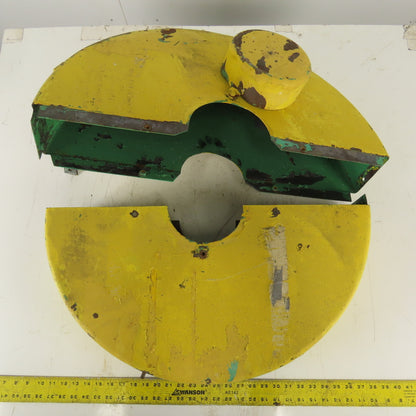 Flywheel Guard Brake Press Punch Press 2 Piece 27" OD x 5" Wide