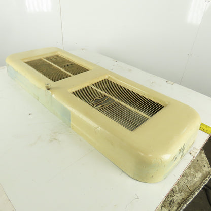 43" x 14" x 4" Rounded Heavy Cast Iron Machine Guard Door