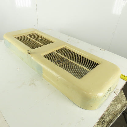 43" x 14" x 4" Rounded Heavy Cast Iron Machine Guard Door