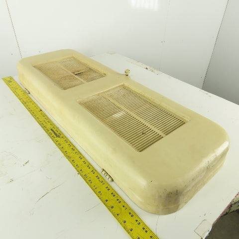 43" x 14" x 4" Rounded Heavy Cast Iron Machine Guard Door