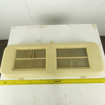 43" x 14" x 4" Rounded Heavy Cast Iron Machine Guard Door