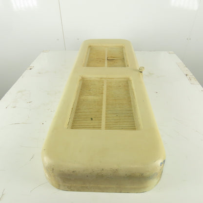 43" x 14" x 4" Rounded Heavy Cast Iron Machine Guard Door