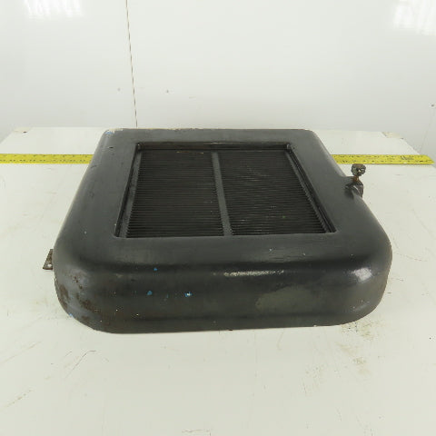22" x 22" x 4" Rounded Heavy Cast Iron Machine Half Guard Door