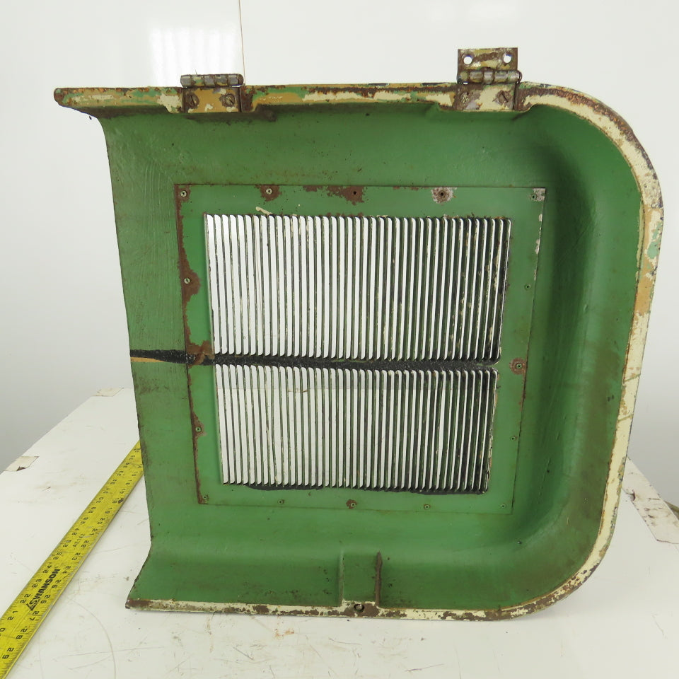 22" x 22" x 4" Rounded Heavy Cast Iron Machine Half Guard Door