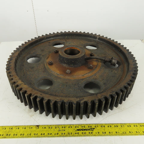 Spur Gear 25-3/4" Diameter x 3-1/4" Wide x 1" Pitch From a Power Shear