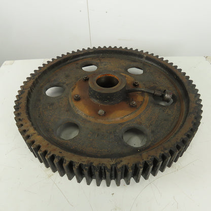 Spur Gear 25-3/4" Diameter x 3-1/4" Wide x 1" Pitch From a Power Shear