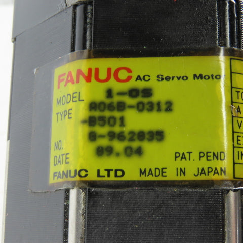 Jungner PSA-600 A06B-0312-B501 CAT 50 Tool Holder Sharpening Spindle Servo Drive