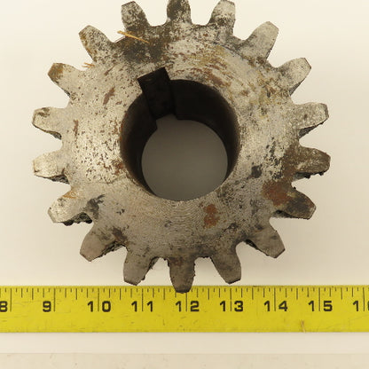 Spur Gear 5" Diameter x 3-1/4" Wide x 3/4" Pitch From a Power Shear