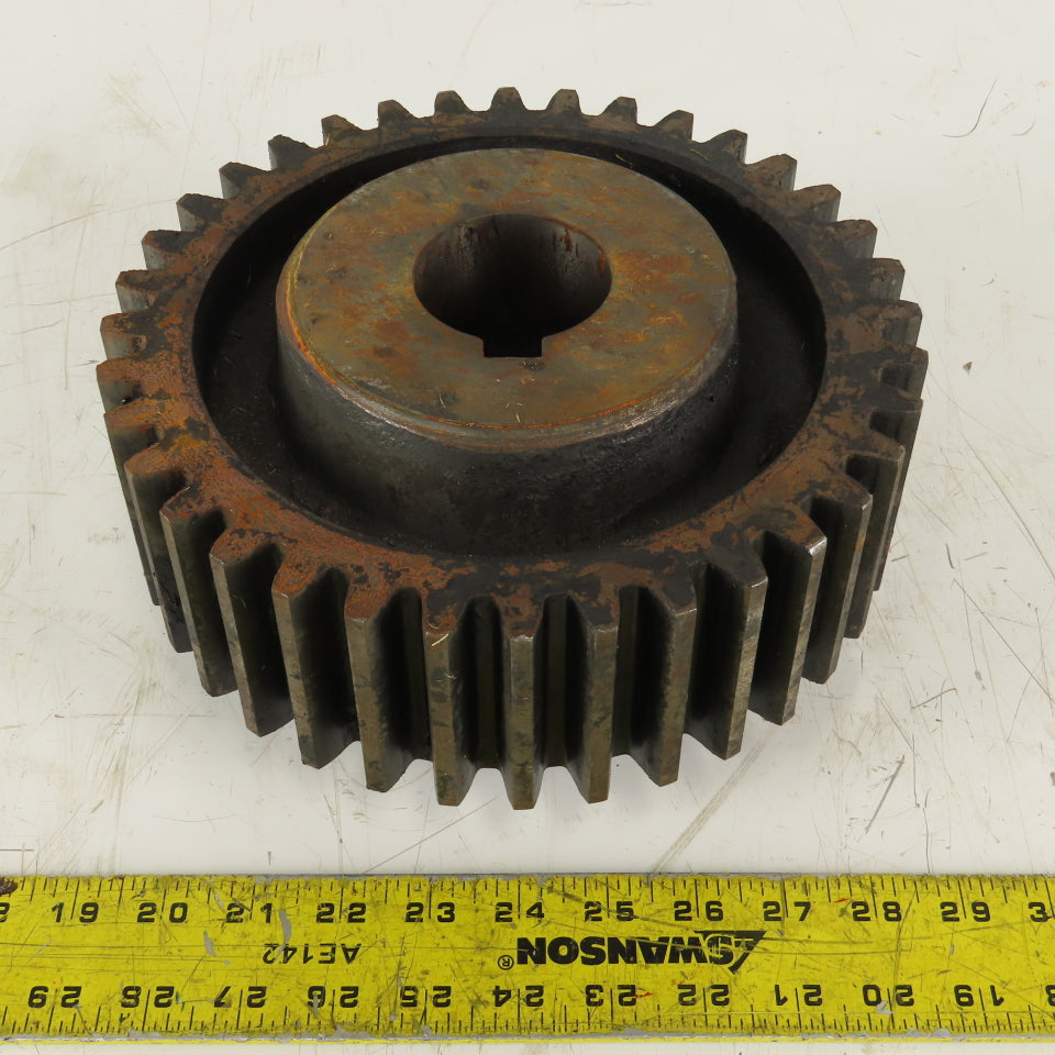 Spur Gear 9-1/2" Diameter x 3-1/4" Wide x 3/4" Pitch From a Power Shear