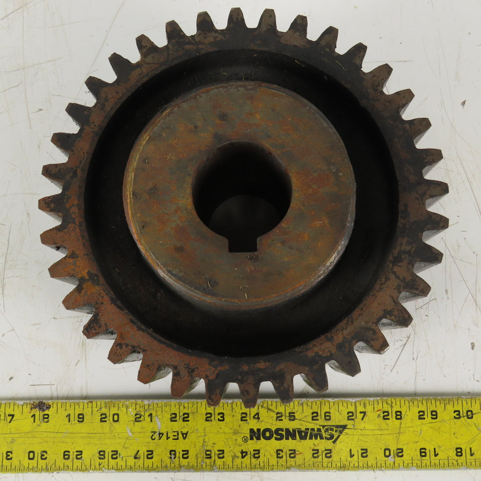 Spur Gear 9-1/2" Diameter x 3-1/4" Wide x 3/4" Pitch From a Power Shear