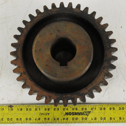 Spur Gear 9-1/2" Diameter x 3-1/4" Wide x 3/4" Pitch From a Power Shear