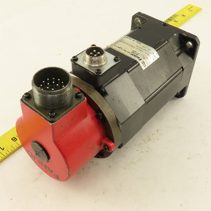 GE Fanuc A06B-0312-B501 120V 3Ph 2000RPM AC Servo Motor