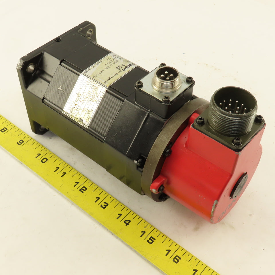 GE Fanuc A06B-0312-B501 120V 3Ph 2000RPM AC Servo Motor