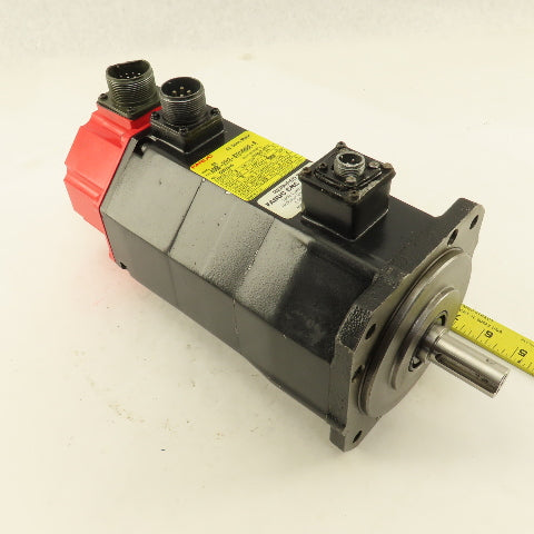 Fanuc A06B-0313-B701 3000 RPM 124VAC 3Ph AC Servo Motor