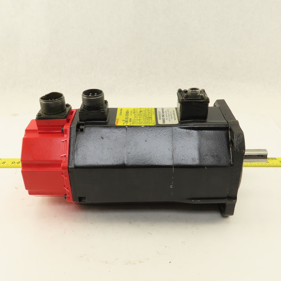 Fanuc A06B-0313-B701 3000 RPM 124VAC 3Ph AC Servo Motor