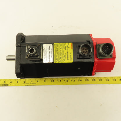 Fanuc A06B-0313-B701 3000 RPM 124VAC 3Ph AC Servo Motor