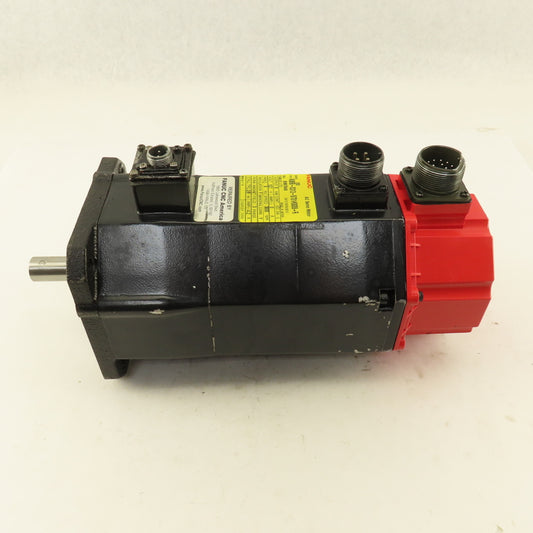 Fanuc A06B-0313-B701 3000 RPM 124VAC 3Ph AC Servo Motor
