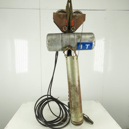 Cm Lodestar Model R Electric Chain Hoist 2 Ton 8FPM 28' Lift 208-230/460V 3Ph