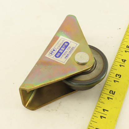 Asahi Syaryo ITK KS60 Caster W/Guard LB38200 KS60YA Lot of 2