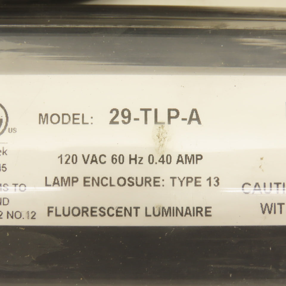 Fostoria 29-TLP-A Machine Tool Light 120VAC 60Hz 26" Long